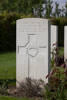 Headstone of Private George Edward Barrett (61121). Perth Cemetery (China Wall), Ieper, West-Vlaanderen, Belgium. New Zealand War Graves Trust (BEDG9397). CC BY-NC-ND 4.0.