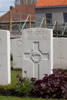Headstone of Lance Corporal Cecil Frank Booth (21485). Voormezeele Enclosure, West Vlaanderen, Belgium. New Zealand War Graves Trust (BEEL7559). CC BY-NC-ND 4.0.