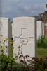 Headstone of Private Clifford Roy Anderson (43935). Nine Elms British Cemetery, Poperinge, West-Vlaanderen, Belgium. New Zealand War Graves Trust (BEDA9491). CC BY-NC-ND 4.0.