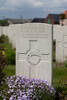 Headstone of Private Neil McCallum Clark (14393). Nine Elms British Cemetery, Poperinge, West-Vlaanderen, Belgium. New Zealand War Graves Trust (BEDA9574). CC BY-NC-ND 4.0.
