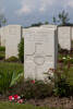Headstone of Sergeant David Gallaher (32513). Nine Elms British Cemetery, Poperinge, West-Vlaanderen, Belgium. New Zealand War Graves Trust (BEDA9559). CC BY-NC-ND 4.0.