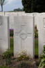 Headstone of Rifleman Herbert Henry Hallett (26607). Nine Elms British Cemetery, Poperinge, West-Vlaanderen, Belgium. New Zealand War Graves Trust (BEDA9587). CC BY-NC-ND 4.0.