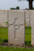 Headstone of Sergeant Charles Roy Barrett (25/309). Brandhoek New Military Cemetery No 3, Vlamertinge, Ieper, West-Vlaanderen, Belgium. New Zealand War Graves Trust (BEAN0169). CC BY-NC-ND 4.0.