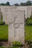 Headstone of Private Bertie Shiel Cowie (40889). Brandhoek New Military Cemetery No 3, Vlamertinge, Ieper, West-Vlaanderen, Belgium. New Zealand War Graves Trust (BEAN0178). CC BY-NC-ND 4.0.