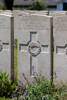 Headstone of Lance Corporal Alexander Hyland (13022). Lijssenthoek Military Cemetery, Poperinge, West-Vlaanderen, Belgium. New Zealand War Graves Trust (BECL9811). CC BY-NC-ND 4.0.