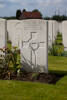 Headstone of Rifleman Ole Andersen (54316). Dochy Farm New British Cemetery, Langemark-Poelkapelle, West-Vlaanderen, Belgium. New Zealand War Graves Trust (BEBB9013). CC BY-NC-ND 4.0.