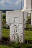 Headstone of Private Percival William Bates (8/3477). Dochy Farm New British Cemetery, Langemark-Poelkapelle, West-Vlaanderen, Belgium. New Zealand War Graves Trust (BEBB9024). CC BY-NC-ND 4.0.