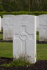 Headstone of Rifleman Charles Edgecombe (33318). Strand Military Cemetery, Comines-Warneton, Hainaut, Belgium. New Zealand War Graves Trust (BEEB7204). CC BY-NC-ND 4.0.