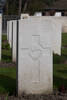 Headstone of Private John Allan Hutchison (52612). Oxford Road Cemetery, Ieper, West-Vlaanderen, Belgium. New Zealand War Graves Trust (BEDE6159). CC BY-NC-ND 4.0.