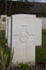 Headstone of Corporal George Neal (2311763). Oxford Road Cemetery, Ieper, West-Vlaanderen, Belgium. New Zealand War Graves Trust (BEDE6163). CC BY-NC-ND 4.0.