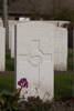 Headstone of Rifleman Ewen Taylor (44169). Oxford Road Cemetery, Ieper, West-Vlaanderen, Belgium. New Zealand War Graves Trust (BEDE6141). CC BY-NC-ND 4.0.