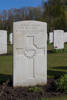 Headstone of Private Te Miere Teua (16/846). Underhill Farm Cemetery, Comines-Warneton, Hainaut, Belgium. New Zealand War Graves Trust (BEEI7521). CC BY-NC-ND 4.0.