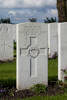 Headstone of Private Edward Hartley (32448). Wulverghem-Lindenhoek Road Military Cemetery, Heuvelland, West-Vlaanderen, Belgium. New Zealand War Graves Trust (BEEW8570). CC BY-NC-ND 4.0.