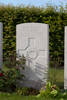Headstone of Shoeing Smith Corporal Herbert Oliver Bishop (2/201A). Westhof Farm Cemetery, Heuvelland, West-Vlaanderen, Belgium. New Zealand War Graves Trust (BEEO1650). CC BY-NC-ND 4.0.