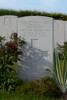 Headstone of Gunner William Leslie Clover (10613). Westhof Farm Cemetery, Heuvelland, West-Vlaanderen, Belgium. New Zealand War Graves Trust (BEEO1667). CC BY-NC-ND 4.0.
