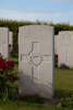 Headstone of Rifleman George Hill (21834). Westhof Farm Cemetery, Heuvelland, West-Vlaanderen, Belgium. New Zealand War Graves Trust (BEEO1663). CC BY-NC-ND 4.0.