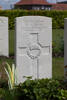 Headstone of Driver Maurice Alwyn Adams (2/2350). Dranoutre Military Cemetery, Heuvelland, West-Vlaanderen, Belgium. New Zealand War Graves Trust (BEBD8983). CC BY-NC-ND 4.0.