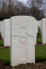 Headstone of Private John Alexander Barclay (43587). Hooge Crater Cemetery, Ieper, West-Vlaanderen, Belgium. New Zealand War Graves Trust (BEBS6730). CC BY-NC-ND 4.0.