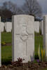 Headstone of Lance Sergeant John Alexander Guthrie (8/213). Hooge Crater Cemetery, Ieper, West-Vlaanderen, Belgium. New Zealand War Graves Trust (BEBS6722). CC BY-NC-ND 4.0.