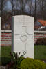 Headstone of Corporal James Passell (24/878). Hooge Crater Cemetery, Ieper, West-Vlaanderen, Belgium. New Zealand War Graves Trust (BEBS6837). CC BY-NC-ND 4.0.