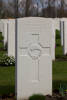 Headstone of Private James Irvine Thompson (39119). Hooge Crater Cemetery, Ieper, West-Vlaanderen, Belgium. New Zealand War Graves Trust (BEBS6816). CC BY-NC-ND 4.0.