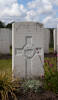 Headstone of Corporal Percy Cyril Ricketts (21735). Passchendaele New British Cemetery, Zonnebeke, West-Vlaanderen, Belgium. New Zealand War Graves Trust (BEDF9072). CC BY-NC-ND 4.0.