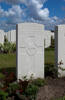 Headstone of Rifleman Joseph Albert Stenning (41116). Passchendaele New British Cemetery, Zonnebeke, West-Vlaanderen, Belgium. New Zealand War Graves Trust (BEDF9076). CC BY-NC-ND 4.0.