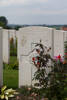 Headstone of Rifleman Gordon Morris Nielsen (26152). Tyne Cot Cemetery, Zonnebeke, West-Vlaanderen, Belgium. New Zealand War Graves Trust (BEEG1923). CC BY-NC-ND 4.0.