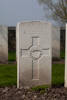 Headstone of Sapper Charles Leslie Lewis (4/2097). Messines Ridge British Cemetery, Mesen, West-Vlaanderen, Belgium. New Zealand War Graves Trust (BECT5897). CC BY-NC-ND 4.0.
