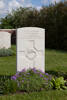 Headstone of Sapper Thomas Miller Reid (23726). Maple Leaf Cemetery, Comines-Warneton, Hainaut, Belgium. New Zealand War Graves Trust (BECP8650). CC BY-NC-ND 4.0.
