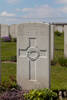 Headstone of Rifleman Charles Brand (42622). Poelcapelle British Cemetery, Langemark-Poelkapelle, West-Vlaanderen, Belgium. New Zealand War Graves Trust (BEDJ8925). CC BY-NC-ND 4.0.