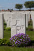 Headstone of Private William Thomas Clarke (35006). Poelcapelle British Cemetery, Langemark-Poelkapelle, West-Vlaanderen, Belgium. New Zealand War Graves Trust (BEDJ8901). CC BY-NC-ND 4.0.