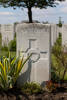 Headstone of Lance Corporal William Halligan (28469). Poelcapelle British Cemetery, Langemark-Poelkapelle, West-Vlaanderen, Belgium. New Zealand War Graves Trust (BEDJ8922). CC BY-NC-ND 4.0.