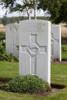 Headstone of Private John Richard Ashley (25174). St Quentin Cabaret Military Cemetery, Heuvelland, West-Vlaanderen, Belgium. New Zealand War Graves Trust (BEEA2381). CC BY-NC-ND 4.0.