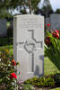 Headstone of Private Charles Martin Dale (23150). St Quentin Cabaret Military Cemetery, Heuvelland, West-Vlaanderen, Belgium. New Zealand War Graves Trust (BEEA2403). CC BY-NC-ND 4.0.