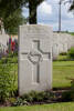 Headstone of Private Henry Edmund Growcott (32162). St Quentin Cabaret Military Cemetery, Heuvelland, West-Vlaanderen, Belgium. New Zealand War Graves Trust (BEEA2427). CC BY-NC-ND 4.0.