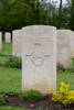 Headstone of Warrant Officer Ronald Gregor McGregor (413869). Hotton War Cemetery, Luxembourg, Belgium. New Zealand War Graves Trust (BEBT8226). CC BY-NC-ND 4.0.