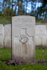 Headstone of Pilot Officer Kenneth Watson Orchiston (422310). Coxyde Military Cemetery, Koksijde, West-Vlaanderen, Belgium. New Zealand War Graves Trust (BEAX6933). CC BY-NC-ND 4.0.