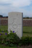 Headstone of Gunner Thomas Gordon Farquharson (10579). Divisional Cemetery, Ieper, West-Vlaanderen, Belgium. New Zealand War Graves Trust (BEAZ1098). CC BY-NC-ND 4.0.