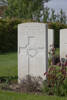 Headstone of Private George Edward Barrett (61121). Perth Cemetery (China Wall), Ieper, West-Vlaanderen, Belgium. New Zealand War Graves Trust (BEDG9398). CC BY-NC-ND 4.0.