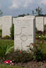 Headstone of Sergeant David Gallaher (32513). Nine Elms British Cemetery, Poperinge, West-Vlaanderen, Belgium. New Zealand War Graves Trust (BEDA9560). CC BY-NC-ND 4.0.