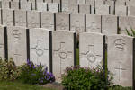 Headstone of Private Joseph Andrew Dick (6/809). Lijssenthoek Military Cemetery, Poperinge, West-Vlaanderen, Belgium. New Zealand War Graves Trust (BECL9869). CC BY-NC-ND 4.0.