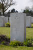 Headstone of Pilot Officer Donald Gordon Cobden (41552). Oostende New Communal Cemetery, Oostende, West-Vlaanderen, Belgium. New Zealand War Graves Trust (BEDC7572). CC BY-NC-ND 4.0.