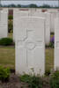 Headstone of Gunner Keith Dudley Russell (11125). Gwalia Cemetery, Ieper, West-Vlaanderen, Belgium. New Zealand War Graves Trust (BEBN0162). CC BY-NC-ND 4.0.