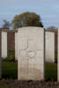 Headstone of Private Walter George Scott (30647). Aeroplane Cemetery, Ieper, West-Vlaanderen, Belgium. New Zealand War Graves Trust (BEAC6196). CC BY-NC-ND 4.0.