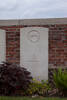 Headstone of Gunner James Archibald McNair (13/2607). New Irish Farm Cemetery, Ieper, West-Vlaanderen, Belgium. New Zealand War Graves Trust (BECY0626). CC BY-NC-ND 4.0.