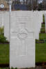 Headstone of Rifleman William Gillon (51518). Hooge Crater Cemetery, Ieper, West-Vlaanderen, Belgium. New Zealand War Graves Trust (BEBS6811). CC BY-NC-ND 4.0.