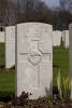 Headstone of Lance Sergeant John Alexander Guthrie (8/213). Hooge Crater Cemetery, Ieper, West-Vlaanderen, Belgium. New Zealand War Graves Trust (BEBS6723). CC BY-NC-ND 4.0.
