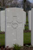 Headstone of Sergeant Gerald James Charles Harrison (6/2655). Hooge Crater Cemetery, Ieper, West-Vlaanderen, Belgium. New Zealand War Graves Trust (BEBS6784). CC BY-NC-ND 4.0.