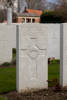 Headstone of Second Lieutenant Garnet Westwood Moore (33198). Hooge Crater Cemetery, Ieper, West-Vlaanderen, Belgium. New Zealand War Graves Trust (BEBS6790). CC BY-NC-ND 4.0.